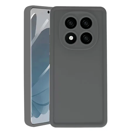 Newface Xiaomi Redmi Note 14 Pro 4G Kılıf Viera Silikon - Gri