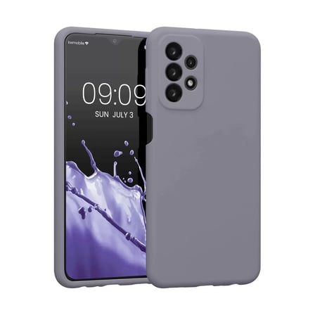 Newface Samsung Galaxy A23 4G Kılıf First Silikon - Gri
