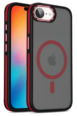 Joko Apple iPhone 16E Winner Magsafe Kapak - Kırmızı