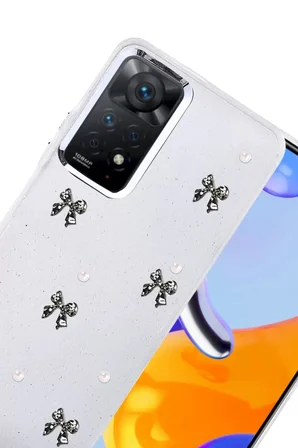 Newface Xiaomi Redmi Note 11 Pro Fiyonk Desenli Kapak - Desen 8