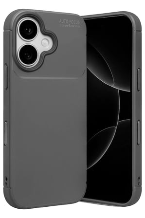 Newface Apple iPhone 17 Auto Focus Karbon Kapak - Gri