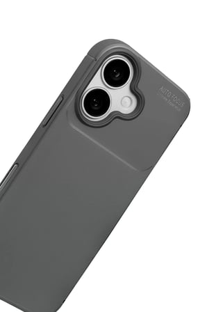 Newface Apple iPhone 17 Auto Focus Karbon Kapak - Gri