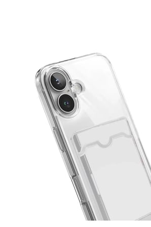 Newface Apple iPhone 17 Kart Şeffaf Silikon - Şeffaf