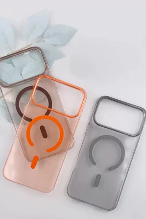 Joko Apple iPhone 17 Pro Max PC Blank Magsafe Kapak - Şeffaf