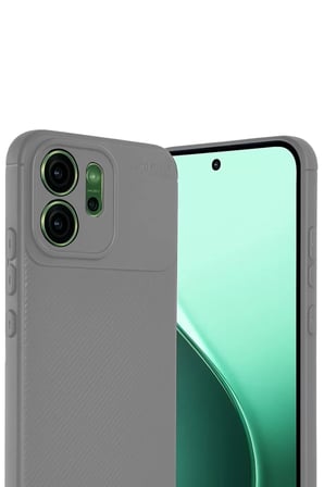 Newface Oppo Reno 14 Auto Focus Karbon Kapak - Gri