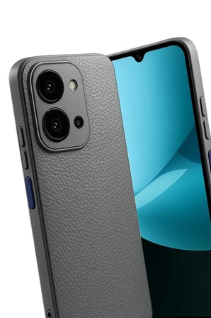 Newface Xiaomi Redmi 15C 4G Thermax Silikon Kılıf - Gri