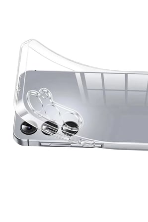 Newface Samsung Galaxy A37 5G Lüx Şeffaf Silikon - Şeffaf