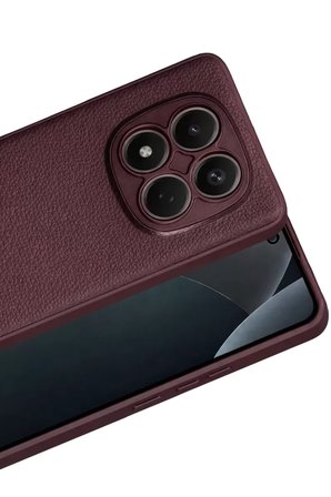Newface Xiaomi Redmi Note 15 Pro 4G Thermax Silikon Kılıf - Bordo