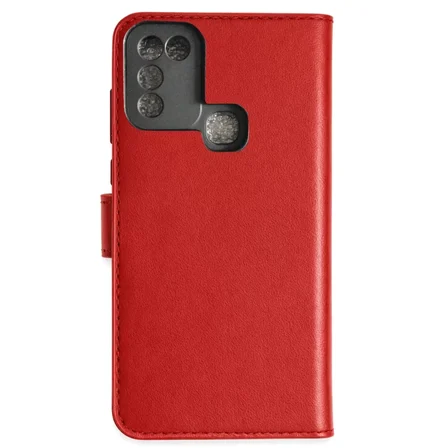 Newface İnfinix Hot 10 Play Kılıf Trend S Plus Kapaklı Kılıf - Kırmızı
