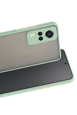Newface Vivo Y53S Kılıf Montreal Silikon Kapak - Turkuaz