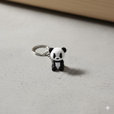 Anahtarlık- Panda 3'lü Set