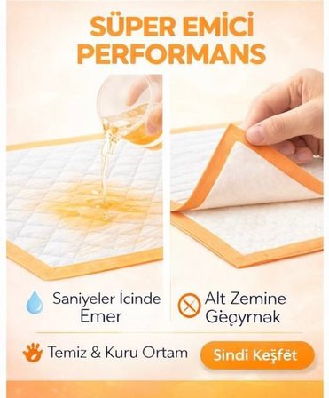 Yıkanabilir Kopitoneli sıvı geçirmez kedi /köpek çiş pedi  -ölçüler 70 x 70