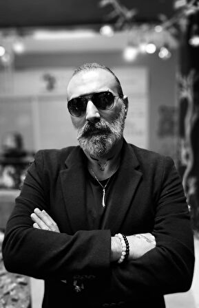 "Erkek Gümüş Renk Zülfikar Kılıç Kolye - Çelik Uç & Metal Zincir"