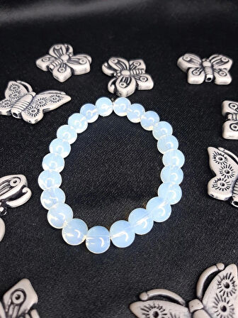 MRYart El Yapımı Opal Görünümlü Boncuklu Bileklik