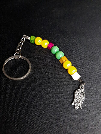 MRYart Lale figürlü Brezilyan Anahtarlık yada Çanta Aksesuarı