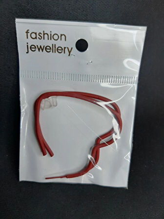 MRYart Kırmızı Renk Kalp Küpe