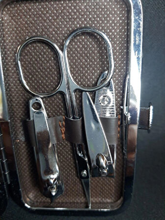 MRYart Kerışık Renkli 7 Parça Manikür / Pedikür Kutulu Törpü Set