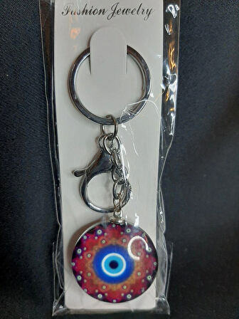 MRYart Nazar Cam Anahtarlık