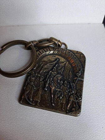 MRYart 1453 İstanbul Yazılı Metal Anahtarlık