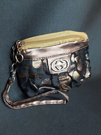 MRYart Leopar Desenli Para Cüzdanı