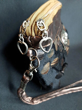 MRYart Leopar Desenli Para Cüzdanı