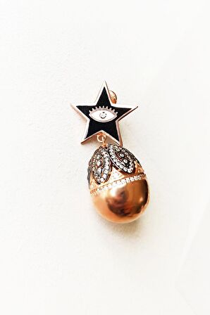 TEKLİ BİG BALL STAR GÜMÜŞ KÜPE 
