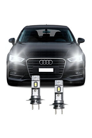 AUDI A3 (2012-2016) LED KISA FAR AMPULÜ H7 Mini Led 2'li Set