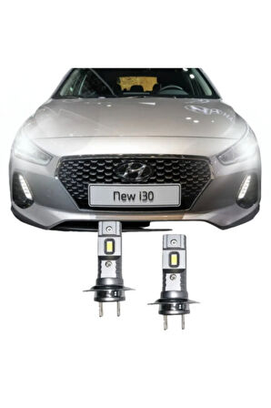 YENİ HYUNDAİ I30 LED KISA FAR AMPULÜ Mini Led 2'li Set H7