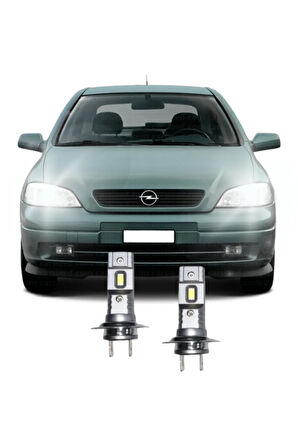 OPEL ASTRA G LED XENON KISA FAR AMPULÜ Mini Led 2'li Set H7