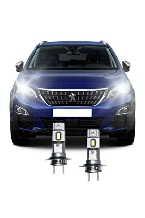 PEUGEOT 3008 LED KISA FAR AMPULÜ Mini Led 2'li Set H7