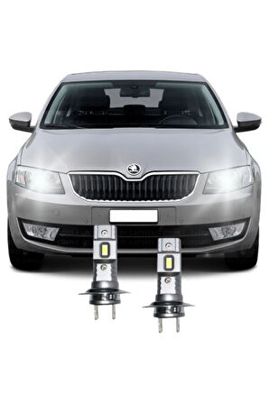 SKODA OCTAVIA (2013-2017) LED KISA FAR AMPULÜ H7 Mini Led 2'li Set