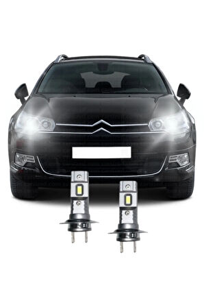 CITROEN C5 LED XENON KISA FAR AMPULÜ H7 Mini Led 2'li Set