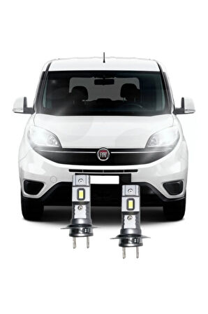 FIAT DOBLO 4 LED XENON KISA FAR AMPULÜ H7 Mini Led 2'li Set