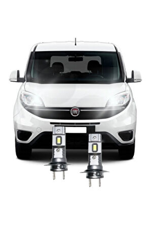 FIAT DOBLO 4 LED XENON UZUN FAR AMPULÜ H7 Mini Led 2'li Set