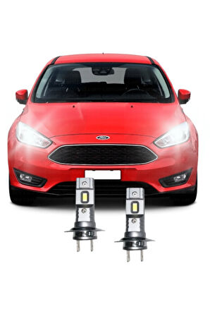 FORD FOCUS 3 (2015-2018) LED KISA FAR AMPULÜ H7 Mini Led 2'li Set