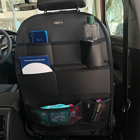 
Fiat Stilo Deri Koltuk Arkası Organizer Düzenleyici Koruyucu SİYAH