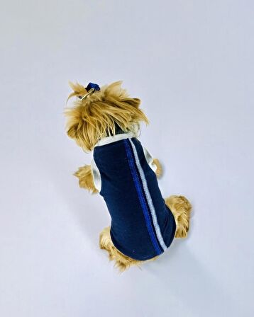Navy Sports Atlet Köpek Kıyafeti  Köpek Elbisesi