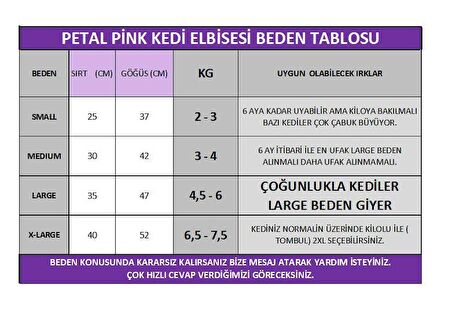 Petal Pink Kedi Elbisesi, Kıyafeti