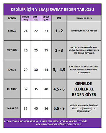 Yılbaşı Ağacı Kırmızı Polar Kedi Kıyafeti | Kapüşonlu Noel Kedi Sweatshirt | Küçük Irklar İçin