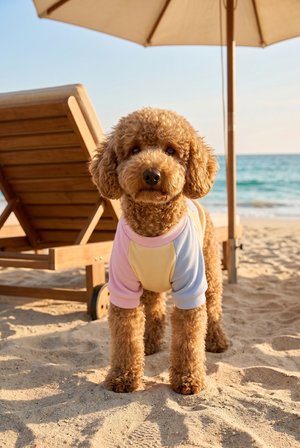 Soft Sun Köpek Tişörtü | Cepli Şeker Renkli Yazlık Köpek Kıyafeti | Küçük Irklar İçin