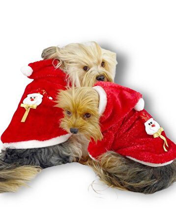 Gold Santa Yılbaşı Köpek Sweatshirt, Noel Sweatshirt