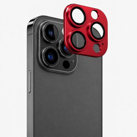 iPhone 14 Pro / 14 Pro Max Uyumlu Full Kamera Lens Koruyucu Tam Kaplama Kamera Adası Koruma Camı