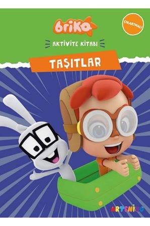 Briko Taşıtlar - Çıkartmalı Aktivite Kitabı Serisi