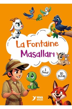 La Fontaine Masalları 1. Sınıf 10 Kitap