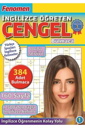 Fenomen İngilizce Öğreten Çengel Bulmaca Orta Seviye-1