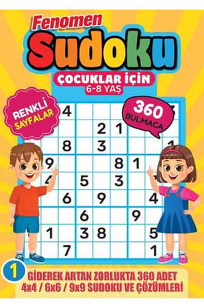 Fenomen Çocuklar İçin Sudoku 6-8 Yaş