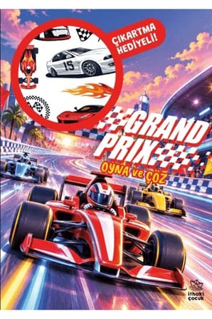 Grand Prix - Oyna ve Çöz  Çıkartmalı Etkinlik Kitabı