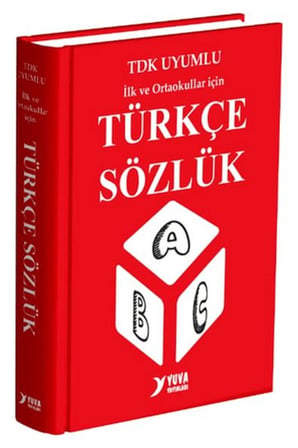 Yuva TDK Uyumlu İlköğretim Okulları İçin Türkçe Sözlük Biole Plastik Kapak