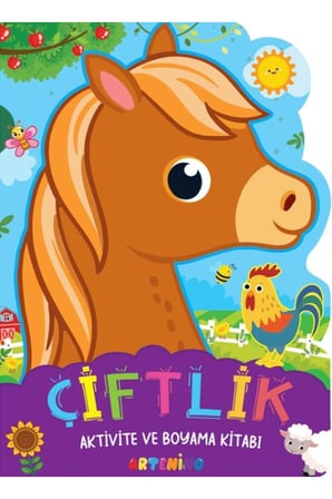Çiftlik - Aktivite ve Boyama Kitabı Serisi