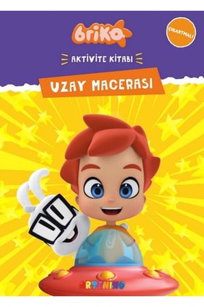 Briko Uzay Macerası - Çıkartmalı Aktivite Kitabı Serisi